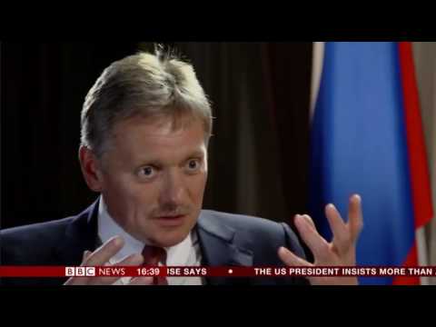 Hard Talk with the Russian Press Secretary