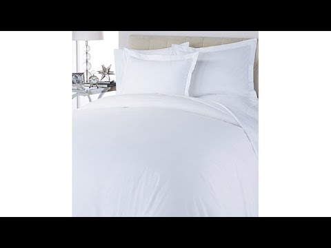 Concierge Collection 100% Cotton 3piece Duvet Set
