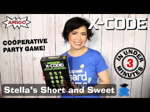 X-Code Board Game - Stella's Short and Sweet