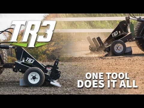 TR3 Rake Tractor Rake – One Tool Does It All