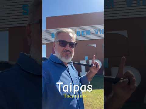 Passando no município de Taipas, região sudeste do estado do Tocantins