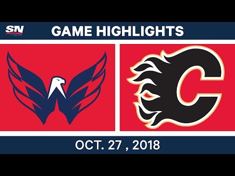 NHL Highlights | Capitals vs. Flames - Oct. 27, 2018