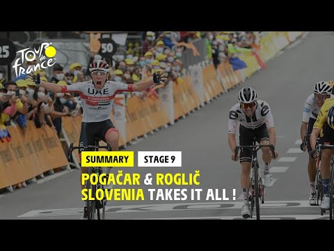 #TDF2020 - Stage 9 - Pogačar & Roglič: takes it all !