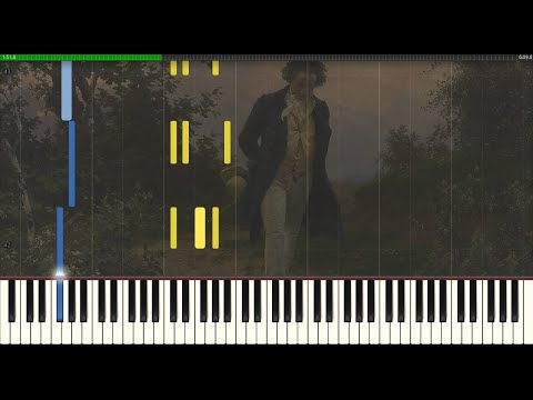 Sonata N. 23 Op.57 2nd movement Appassionata Beethoven (Piano Tutorial Synthesia)