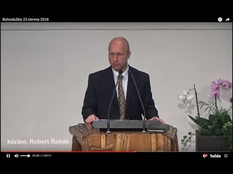 Bohoslužba 23.června 2018