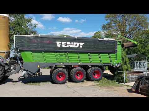 Fendt Tigo XR 90 beim ersten Schnitt