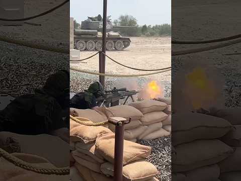 .50 CAL Sniper Rifle Shot by Army Soldiers