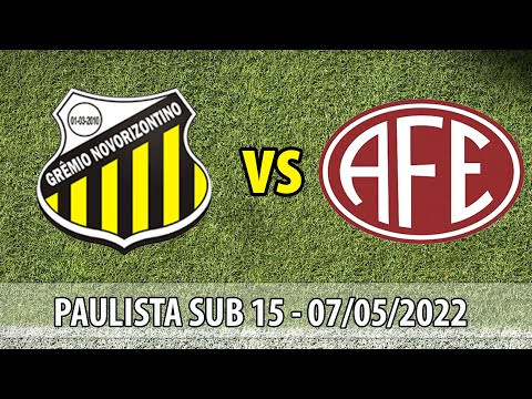 GOLS PAULISTA 2021 Sub 15 - Novorizontino 1 x 1 Ferroviária (07/05/2022)