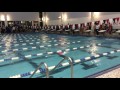 100 fly A final (white cap lane 5)