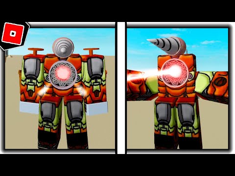 How to get TITAN DRILLMAN BADGE and MORPH in SUPREME TITANS RP - Roblox