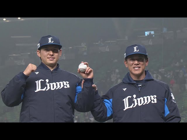 4月3日 埼玉西武ライオンズ 対 オリックス・バファローズ ハイライト