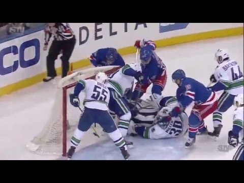 Vancouver Canucks vs Rangers Highlights (Jan. 19, 2016)