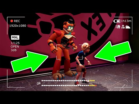 How Gregory goes in/out of Freddy 3rd Person View – FNAF Security Breach