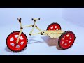 How To Make Sticks Rickshaw At Home Sticks Rickshaw