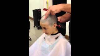 Shaving my hair out Shaving my hair out