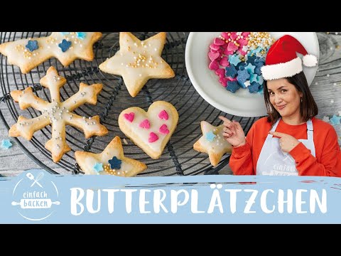 Einfache Butterplätzchen – die weltbesten Weihnachtsplätzchen!!!🎅🎄 I Einfach Backen