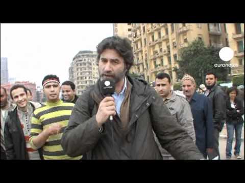 El humor, arma de la revuelta popular egipcia