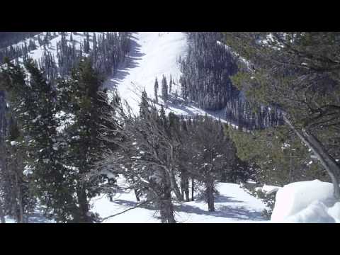 Half Way up Glory Bowl, Teton Pass
