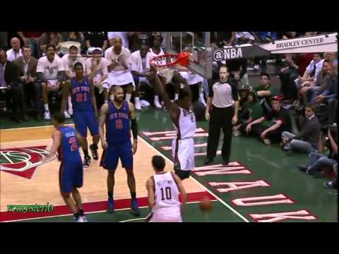 Monta Ellis 35pts-10ast vs Knicks (2012.04.11)