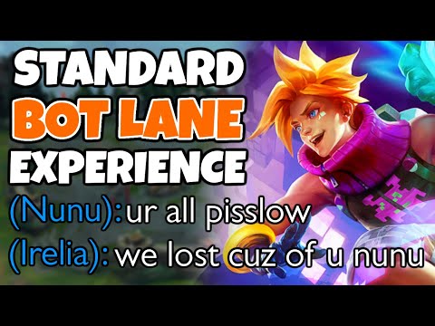 Playing Ezreal bot as my Top and Jungle fight each other in chat | Very Old Patch