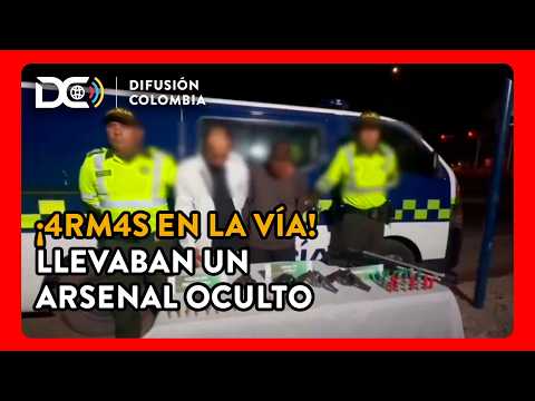🔴DETENIDOS: Capturan a dos hombres con arsenal oculto en vías del Atlántico