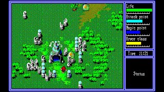 Sharp X1 Game: Hydlide 3 - The Space Memories (1988)