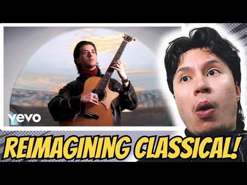 ARTIST REACTION | Marcin - Mozart Requiem on One Guitar (Official Video) #musicreaction