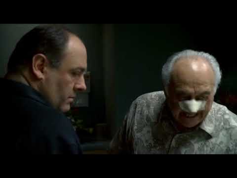 Sopranos S6E01 Hesh & His Son-in-law Eli are Attacked by Phil Leotardo's Crew. Carmela's Project ...