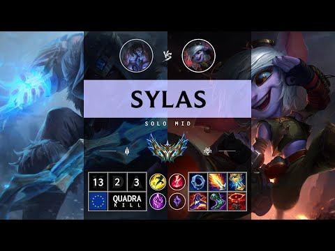 Sylas Mid vs Tristana - EUW Challenger Patch 14.12