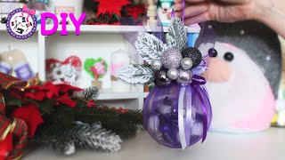 Відео огляд DIY MK Новорічна куля з фатином 