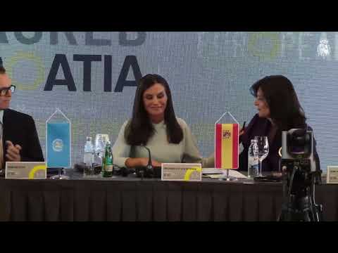 S.M. la Reina en la apertura del Congreso sobre Prevención de la Obesidad Infantil