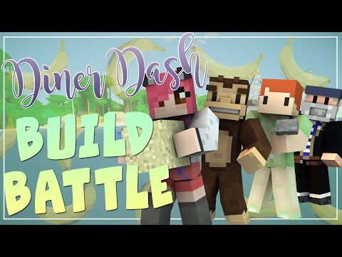 Minecraft | Diner Dash Roleplay Minigame | Build Battle