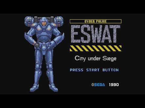 ESWAT: City Under Siege (Genesis) - Ending (w/Glitched Audio)