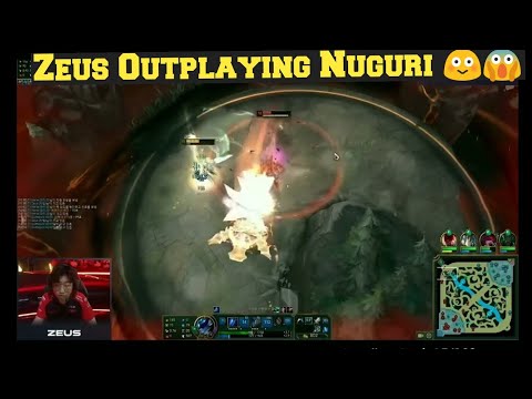 Pov T1 Zeus Outplaying Nuguri | T1 vs Dk 2022 | Lck Summer 2022| Lck Highlights | Onivia Highlights