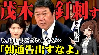 【国会中継】茂木外務大臣が国民民主党・鍋島議員の“朝通告”を叱責！シンガポール人脈外交で妻がカギと暴露！日本の外交戦略とは？