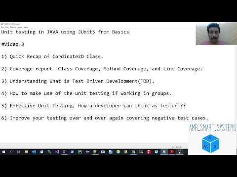 Understanding Unit Testing in JAVA using Junit5 from Scratch Video#3 : Test-Driven Development(TDD)