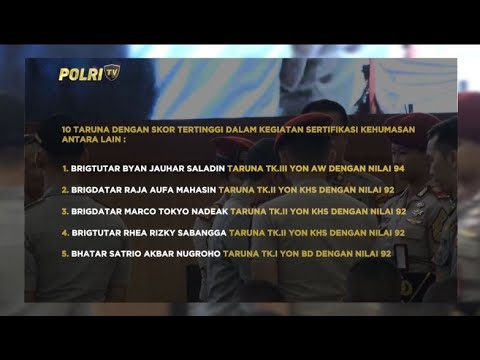 PRESISI UPDATE: KADIV HUMAS BERIKAN PIN BRIVET TARUNA AKPOL LULUS SERTIFIKASI TERBAIK 07/01/25 18.00