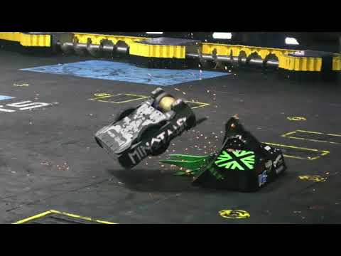 Battlebots 2023 - Minotaur vs  Cobalt [LIVE CROWD REACTION]