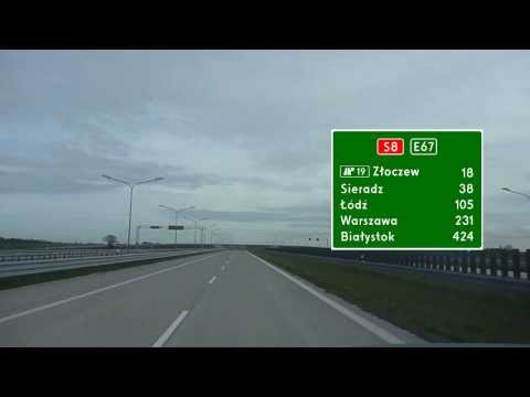 Droga Ekspresowa / Expressway S8 Wieluń - Złoczew