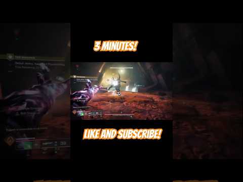 Solo Flawless Exotic Mission The Whisper in 3 Minutes #speedrun #destiny2 #amazing #destiny2warlock