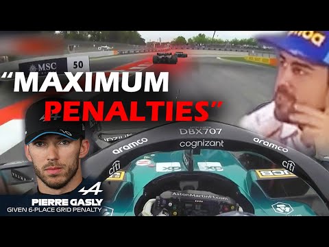 FIA Boss Alonso Handing Out "Maximum Penalties" During Qualifying