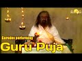 Gurudev Sri Sri Ravishankar Performing Guru puja , on occasion on Guru Purnima