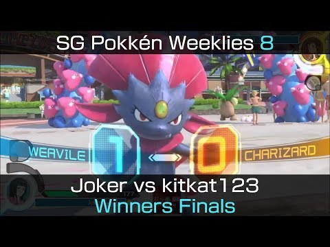 SGPW v. 8 - Pokkén DX Winners Finals: Joker (Weavile) vs. kitkat123 (Charizard)