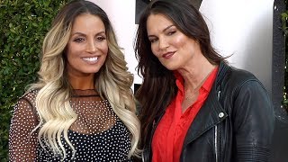 Lita and Trish Stratus WWE 20th Anniversary Celebration Event Blue Carpet