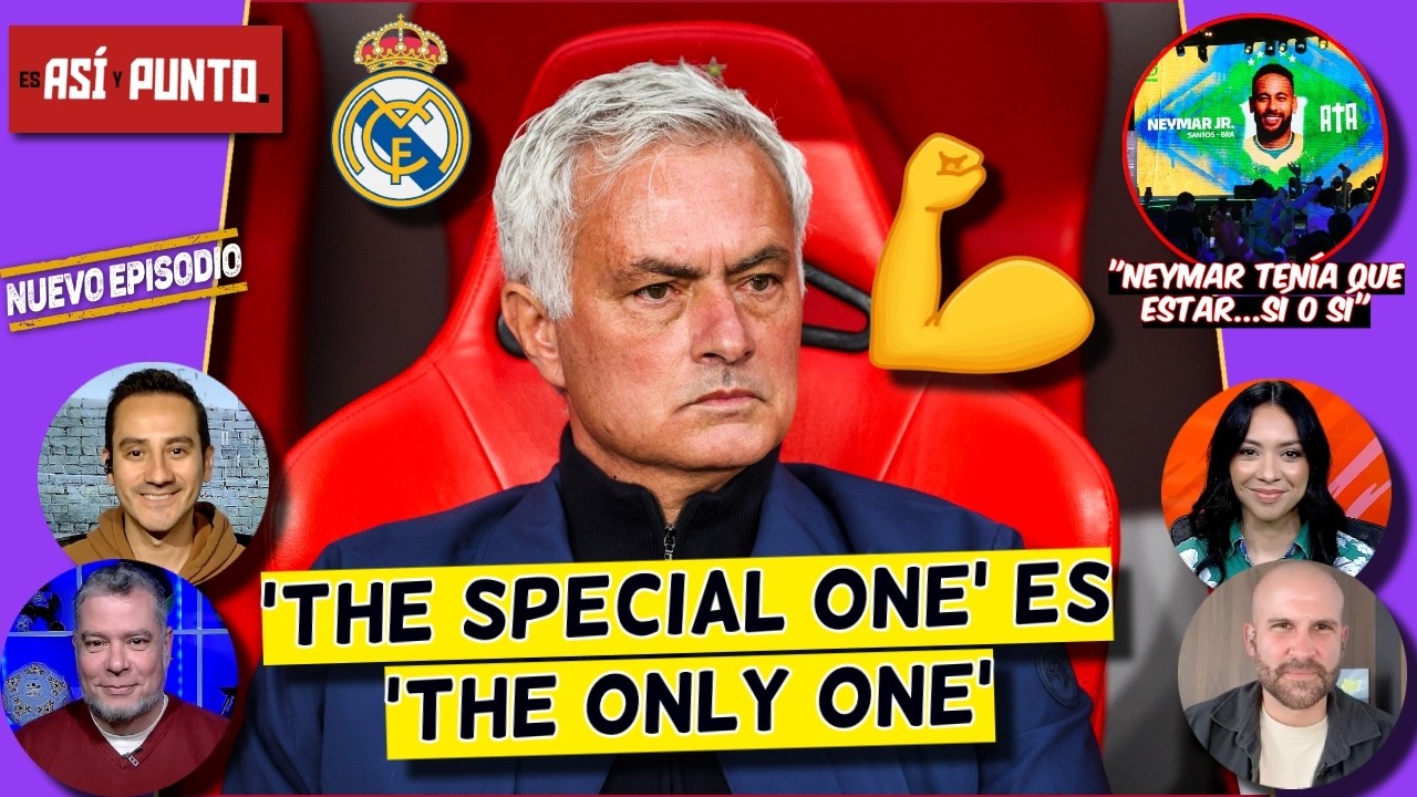 JOSÉ MOURINHO ARREGLARÁ el DESASTRE del REAL MADRID. Es el TÉCNICO PERFECTO | Es Así y Punto