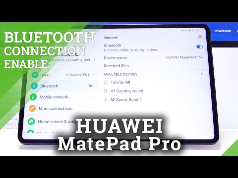 How to Connect Device via Bluetooth with HUAWEI MatePad Pro – Connect Devices by Bluetooth