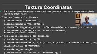 Online Graphics Course OpenGL 2: Texture Mapping (OpenGL 3+)
