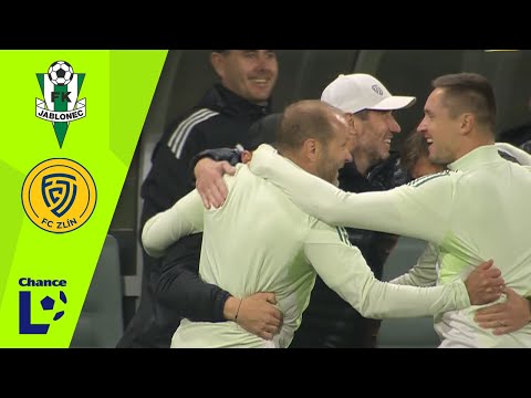 Chance Liga Highlights: FK Jablonec : FC Zlín 1:3 (14. kolo)