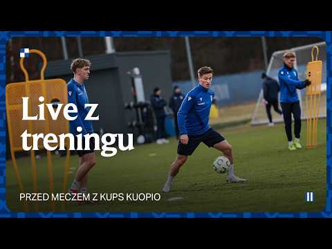LIVE | Oficjalny trening piłkarzy Lecha przed meczem z KuPS Kuopio