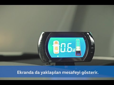 Crafter'ın park sensörü nasıl çalışır?